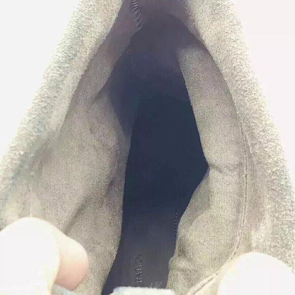 BCBGeneration Boots Womens Size 8.5 B Tan Suede Ankle Booties Heels Cuffed Shoe - Picture 12 of 13